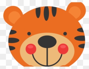 Cute Tiger Clipart - Jungle Animals Png