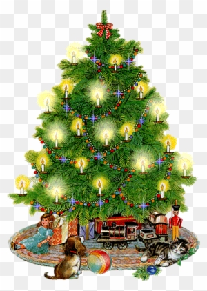Old Fashioned Christmas Tree - Arbol De Navidad En Movimiento