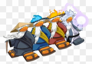 Sensei Club Penguin Sensei From Club Penguin Free Transparent Png Clipart Images Download