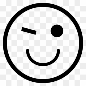 Blink Emoticon Face Vector - Question Mark In Circle
