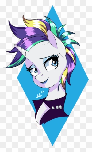 Raripunk By Art Of Aa - Isn T The Mane Thing About You Rarity