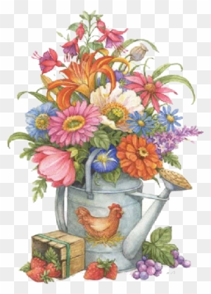 Free Download Tagi - Free Clip Art For Flowers In Watering Cans