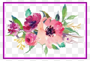 Incredible Pin By Dee Flores On U Just Lettering For - Watercolor Flowers Png