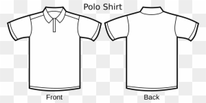 Dress Shirt Clipart Collared Shirt - Polo Shirt Template Cdr - Free ...