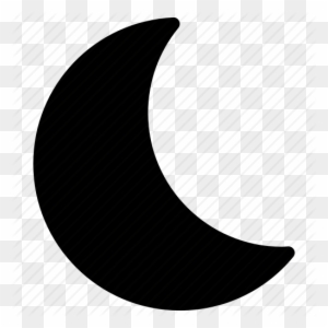 Spooky Clipart Crescent Moon - Icon