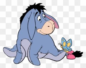 Download Winnie The Pooh Clipart Butterfly Eeyore Cartoon Free Transparent Png Clipart Images Download