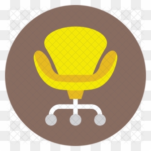Swivel Chair Icon - Office Chair
