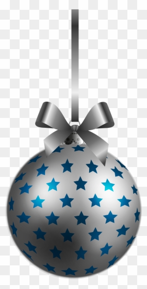 Silver Christmas Ball Png