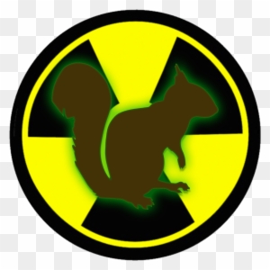 Radioactive Squirrels - Nuclear Power Symbol