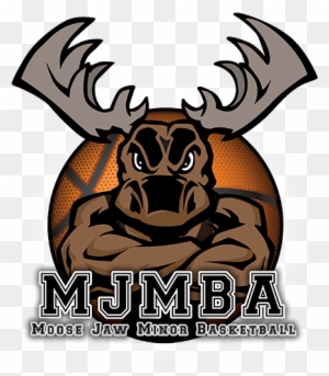 Moose Jaw Minor Basketball - Moose Basketball Logo