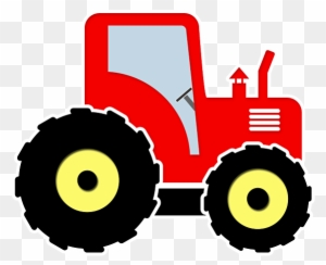 Tractor Tractor Clipart Png - Trator Desenho Vermelho - Free Transparent PNG  Clipart Images Download