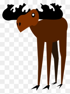 Big Image - Moose I Love Nature Hunting Funny T Shirt Tees