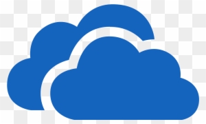 There Are Two Fluffy Clouds Overlapping One Another - Onedrive Icon Png
