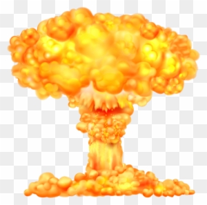 Fire Explosion Transparent Png Clip Art Image - Mushroom Cloud Explosion Png