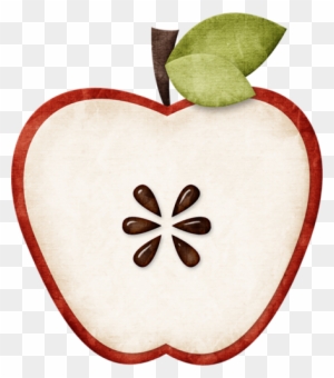 Jss Almostfall Apple 1 - Half Apple Clip Art