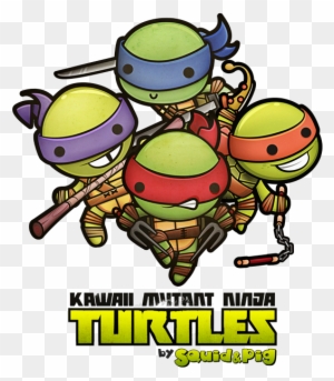 Parámetros Encogimiento Hacer la cena Cuando Hay Problemas En La Ciudad, Aquí Llegan Las - Kawaii Teenage Mutant  Ninja Turtles - Free Transparent PNG Clipart Images Download