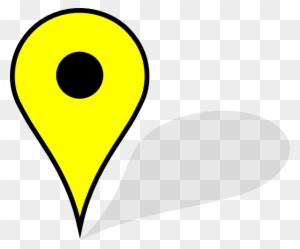 How To Set Use Google Maps Pin Yellow Svg Vector - Google Map Pin Yellow