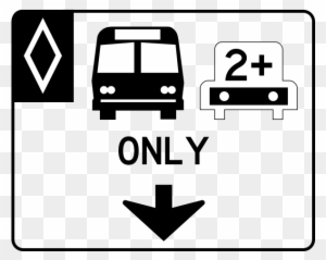 Hov2 Old S - No Parking Bus Stop Sign