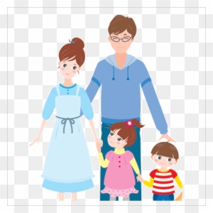 Family Car Sticker With Color