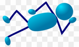 Blue, Stick, People, Man, Figure, Men - Stick Men Clip Art