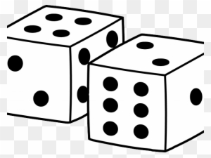 Dice Clipart Black And White Transparent Png Clipart Images Free Download Clipartmax