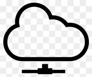 Cloud Network Vector - Cloud Network Icon