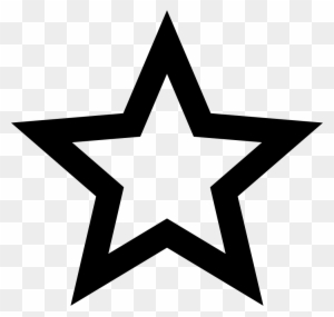Material Star Outline Comments - Black Star Design Tattoos
