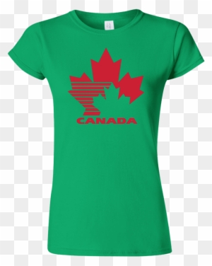Team Canada Retro 80 039 S Hockey Logo - T-shirt