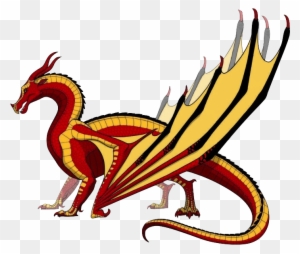 Skywings - Wings Of Fire Dragons Queen Scarlet