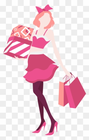 Shopping Apartment - Fashionable Women - Shopping Lady Png