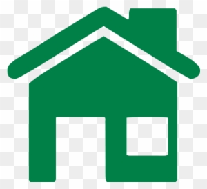 Bulb - Green Home Icon Png