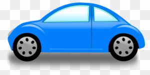 Blue Car Clip Art - Clipart Picture Of Car
