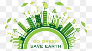 Reused A Facade Of Mine For This Quick Idea - Poster On Go Green Save Earth