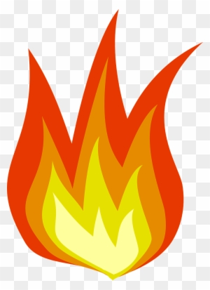 Fire Flames Hot Heating Orange Png Image - Cartoon Fire