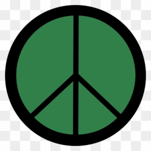 Mexican Flag Clipart - Peace Symbol Jpg