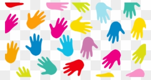 Promoting Diversity And Inclusion Within Your Workplace - Colourful Hand Prints Png
