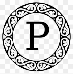 Download Monogram Letter P Svg Clip Arts 594 X 598 Px Letter T Monogram Free Transparent Png Clipart Images Download