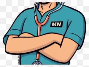 Male Nurse Cartoons - Cartoon Male Nurse - Free Transparent PNG Clipart