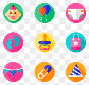 Icons Free Baby - Baby Shower Icon Png