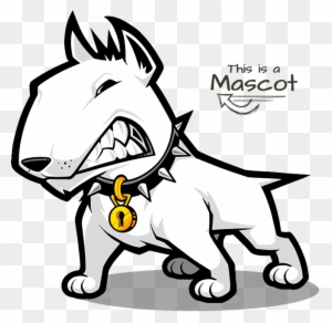 Mascot Design Bullterrier - Logos De Bull Terrier