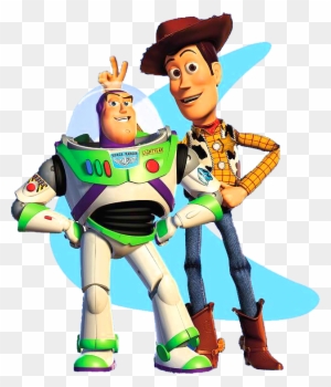 Toy Story Clip Art - Buzz Lightyear And Woody