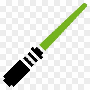 Lightsaber Green Icon - Star Wars Lightsaber Icon