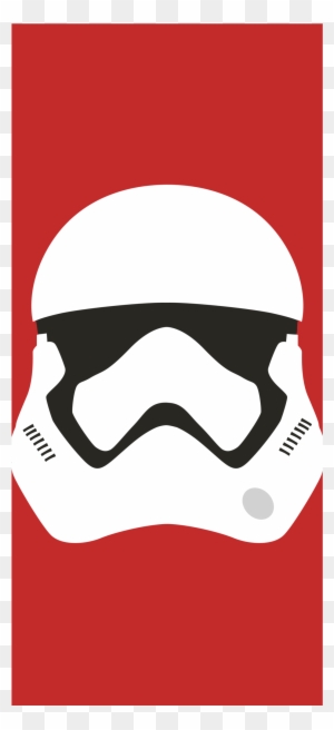 First Order Stormtrooper Helmet Vector - Stormtrooper First Order Helmet Art
