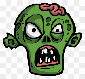 The Zombie Angry - Zombie Face Transparent Background