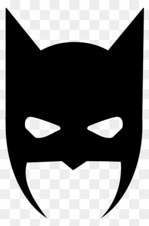 Batman Rubber Stamp - Batman Mask Silhouette - Free Transparent PNG ...