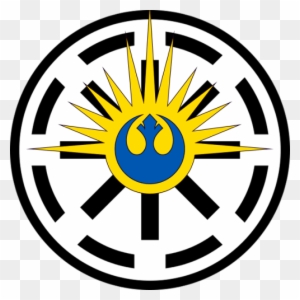 Othera Combination Of Both Old And New Republic Logos - Star Wars Galactic Republic