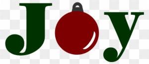 Word - Joy Clipart Christmas