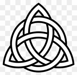 Triquetra Tattoo Clip Art - Celtic Symbol Of Hope - Free Transparent