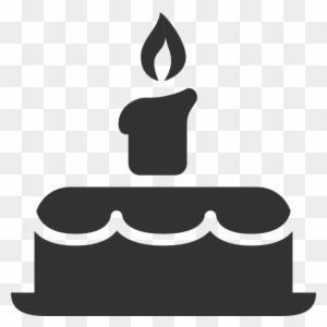 Symbole Geburtstag Kostenlos - Birthday Cake Icon Png
