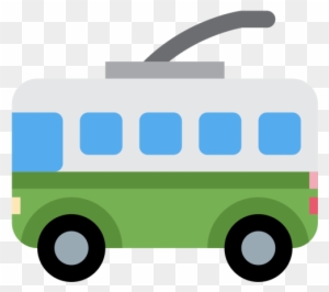 Tram Clipart Trolley Bus - Road & Transportation Icon